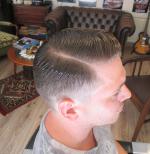 Behandeling in de barbershop