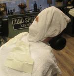 Sfeervolle behandeling in de barbershop